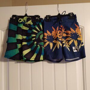 Quicksilver Board Shorts - Boys 2T (Bundle of 2)